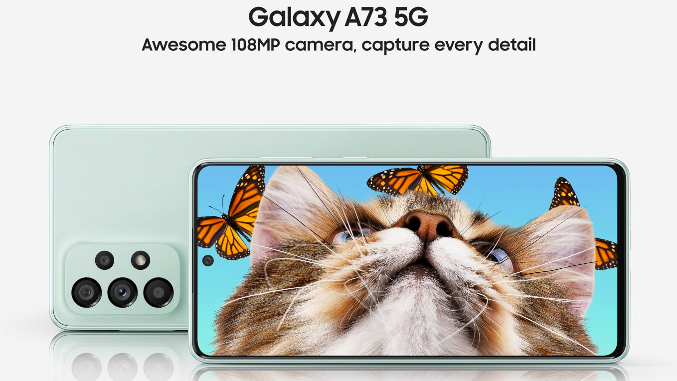 Samsung Galaxy A73 5G 4月底指定市場上市