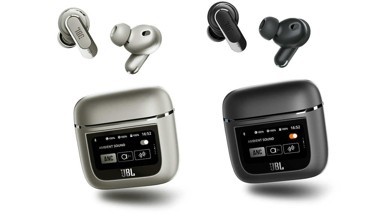JBL Tour Pro 2 耳機充電盒加入觸控屏幕 明年1月推出