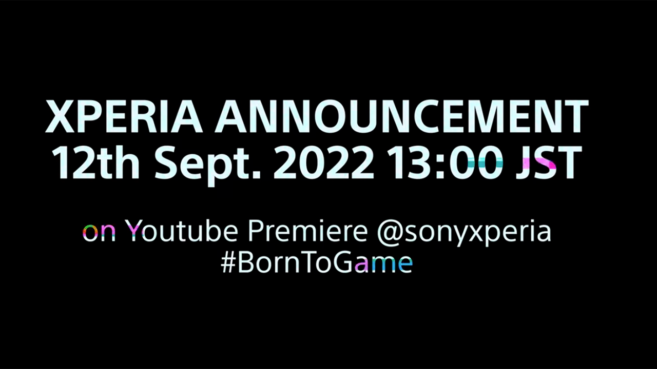 Sony Xperia 9月12日發佈新機 #BornToGame