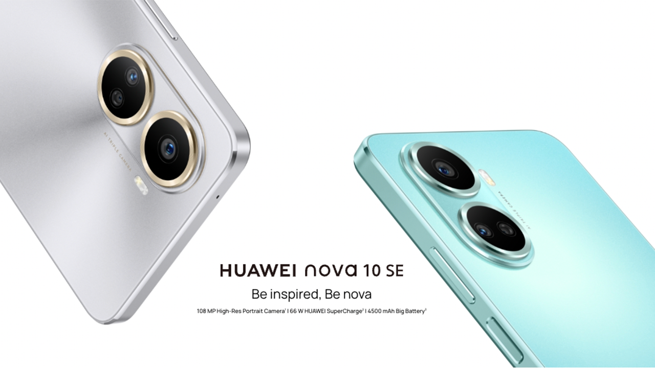 華為 Huawei Nova 10 SE 南非發佈 不預載鴻蒙