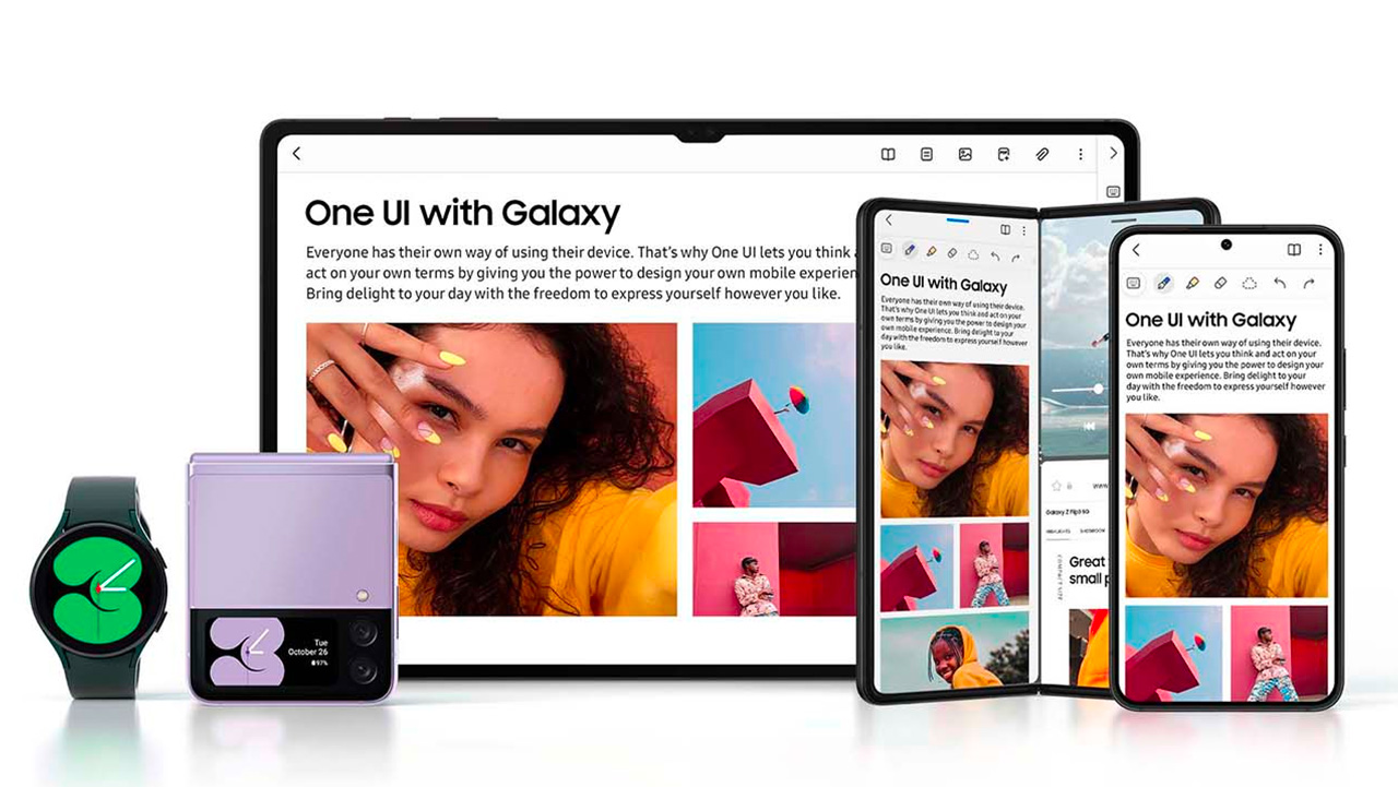 Samsung One UI 5.1 ( Android 13) 更新將陸續推送至舊機