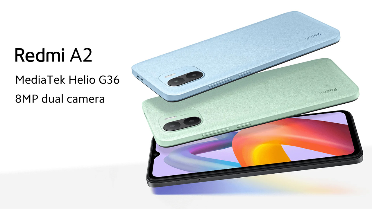 Redmi A2 和 A2+將在印度亮相：小米的新款手機，配備聯發科 Helio G36