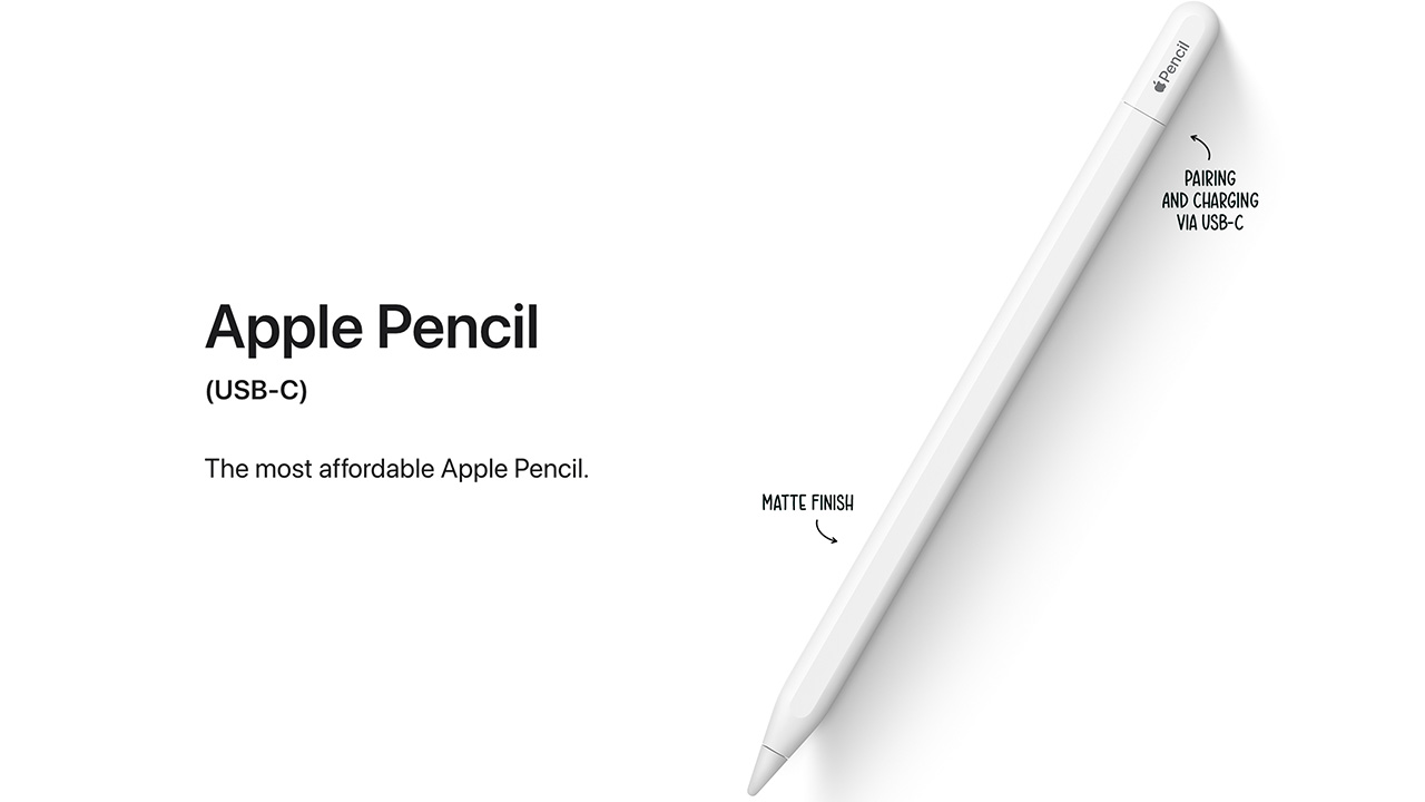 Apple Pencil 3：USB-C 充電的平價選擇，但缺少壓力感應功能