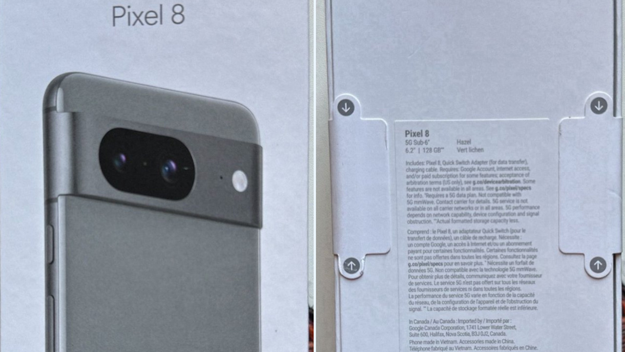 Google Pixel 8 包裝盒曝光：強化相機模組與先進規格